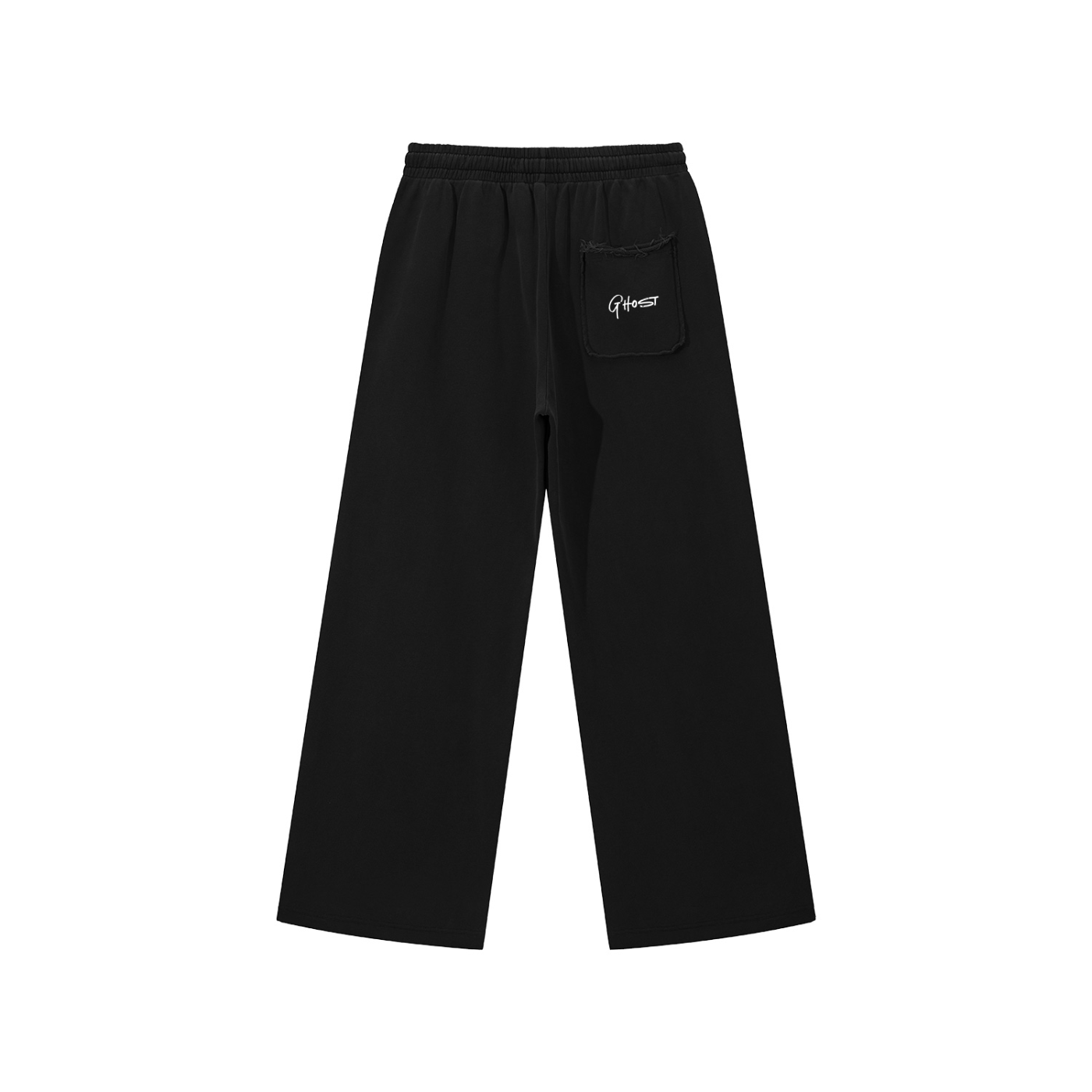 Snow Washed Raw Edge Sweatpants